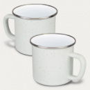 Bendigo Matte Enamel Mug+White