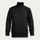 Camden Unisex Quarter Zip+Black