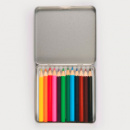 Doodle 12 Pencils in Tin+open
