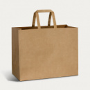 Large Flat Handle Paper Bag Landscape+detail