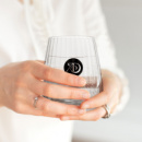 Luigi Bormioli Optica Stemless Low Ball+in use