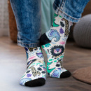 Mojo Crew Sock+in use