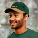 Outback Suede Peak Cap+in use v2